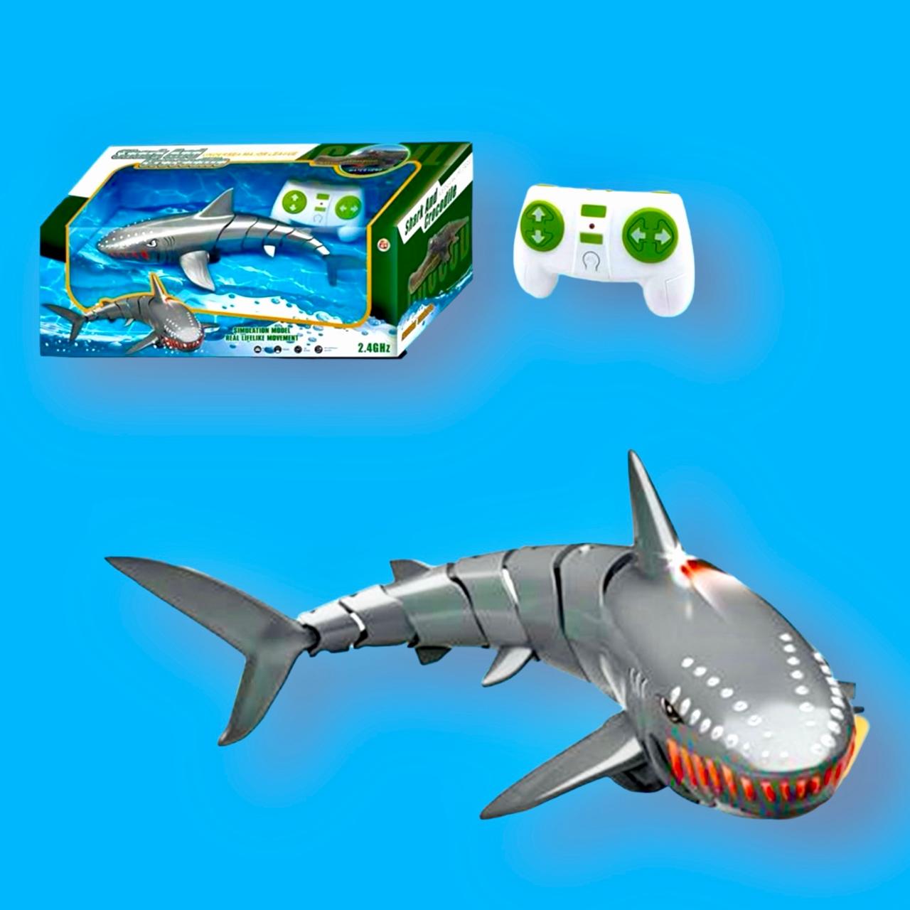 Miniatura 2 de Tiburón/Cocodrilo a control remoto - ANIMAL: COCODRILO